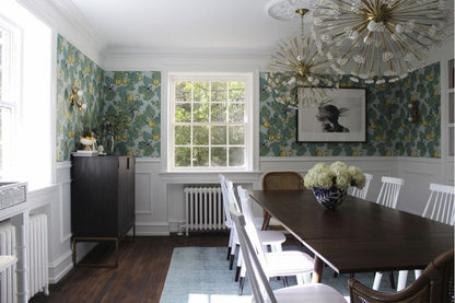 Mid-Century Sputnik-Style Crystal Chandelier